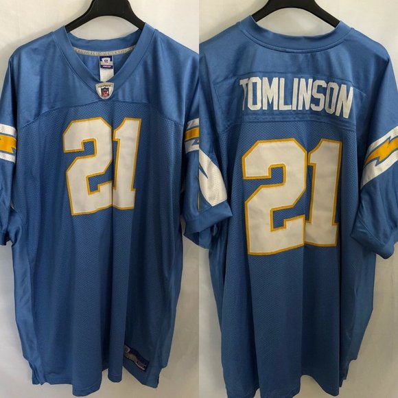 Reebok NFL San Diego Chargers Tomlinson Jersey 60 - Picture 1 of 8